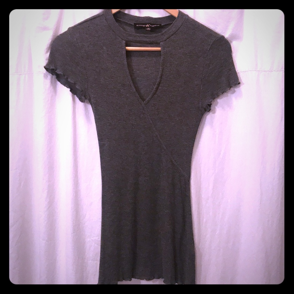 Like New!  Worn Once, Almost Famous Keyhole Top